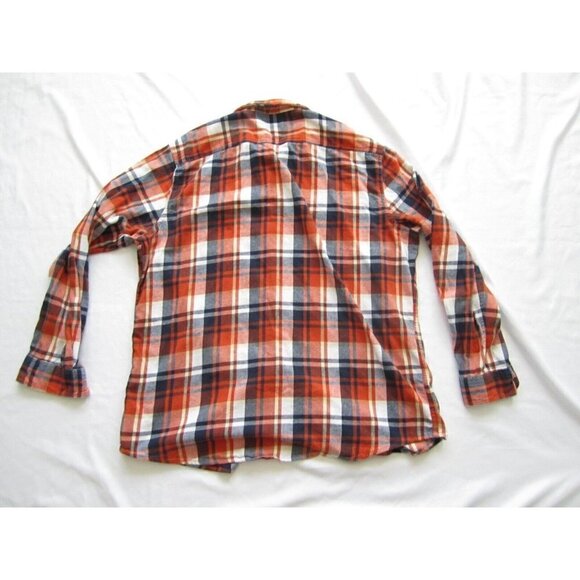 Men's Sonoma Modern Fit Plaid Button Up Cotton Long Sleeve Shirt Sz XXL (MT168) - Picture 7 of 8